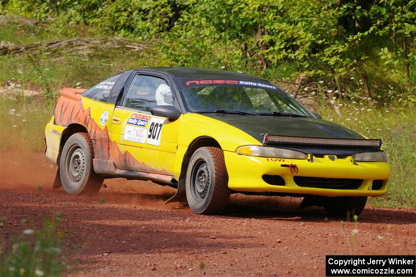 Eli Goethel / Max Sutton Mitsubishi Eclipse on SS6, Norway South II.