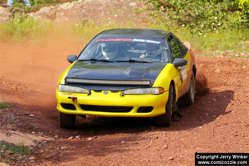 Eli Goethel / Max Sutton Mitsubishi Eclipse on SS6, Norway South II.