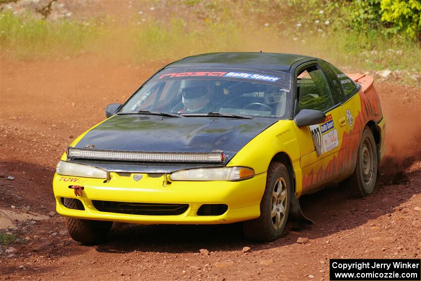 Eli Goethel / Max Sutton Mitsubishi Eclipse on SS6, Norway South II.