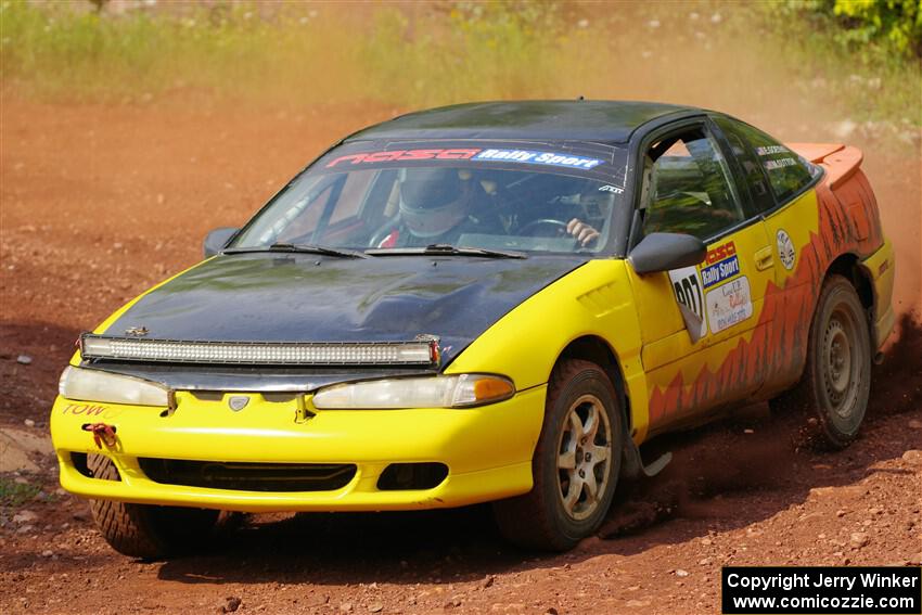 Eli Goethel / Max Sutton Mitsubishi Eclipse on SS6, Norway South II.