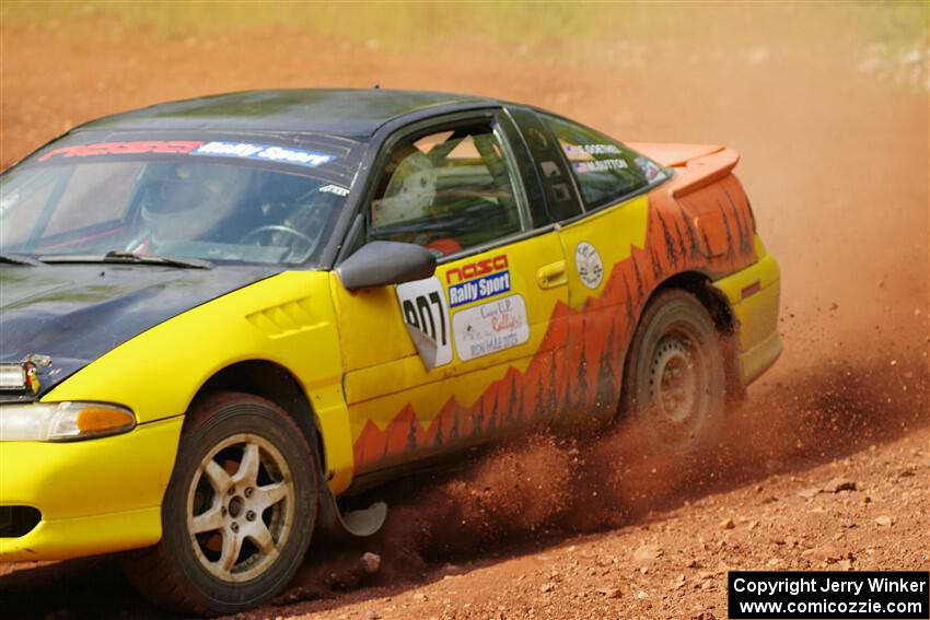 Eli Goethel / Max Sutton Mitsubishi Eclipse on SS6, Norway South II.