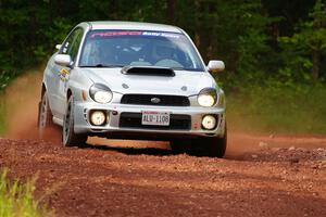 Noah Jacobson / Nathan Vance Subaru WRX on SS6, Norway South II.