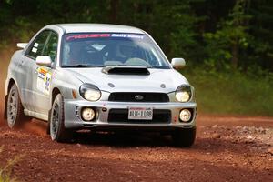 Noah Jacobson / Nathan Vance Subaru WRX on SS6, Norway South II.