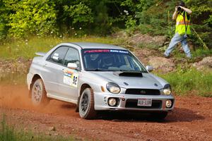 Noah Jacobson / Nathan Vance Subaru WRX on SS6, Norway South II.