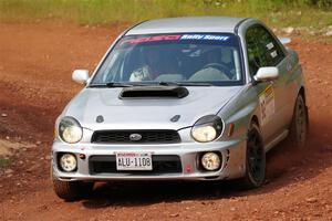 Noah Jacobson / Nathan Vance Subaru WRX on SS6, Norway South II.