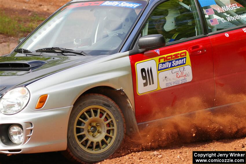 Jonathon Nagel / Chris Woodry Subaru Impreza 2.5RS on SS6, Norway South II.