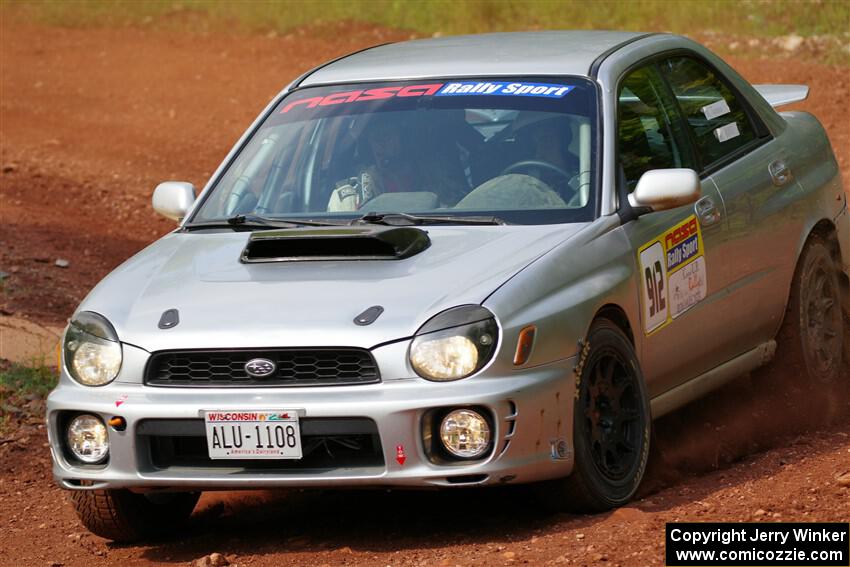 Noah Jacobson / Nathan Vance Subaru WRX on SS6, Norway South II.