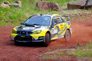 Colin Schulz / Ian Nelson Subaru WRX STi on SS7, Norway North II.