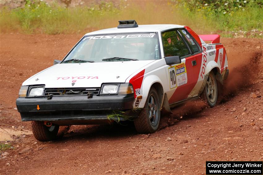 Eric Anderson / Taylor Haelterman Toyota Celica GTS on SS6, Norway South II.