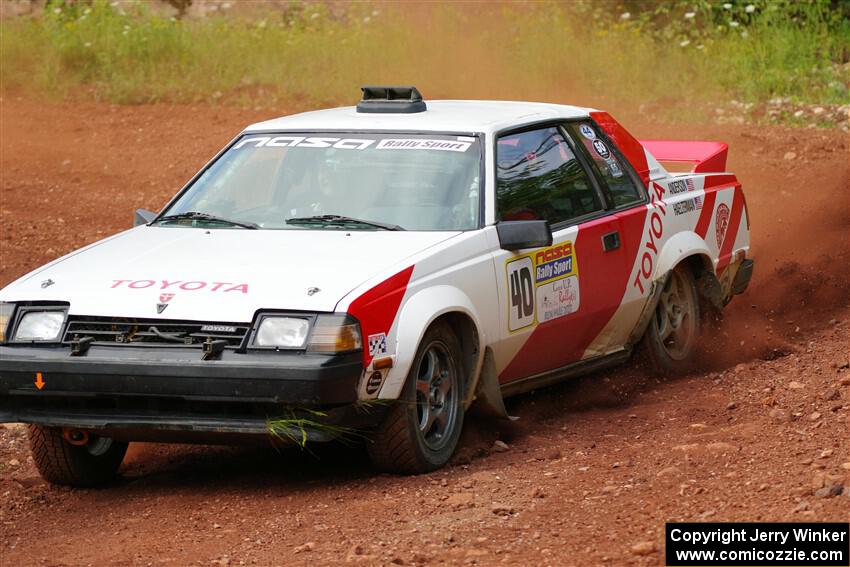 Eric Anderson / Taylor Haelterman Toyota Celica GTS on SS6, Norway South II.