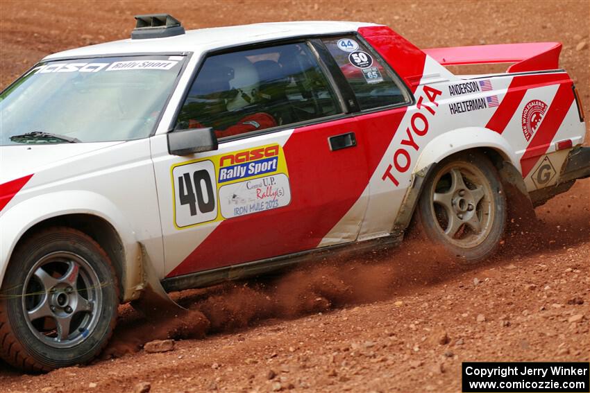 Eric Anderson / Taylor Haelterman Toyota Celica GTS on SS6, Norway South II.