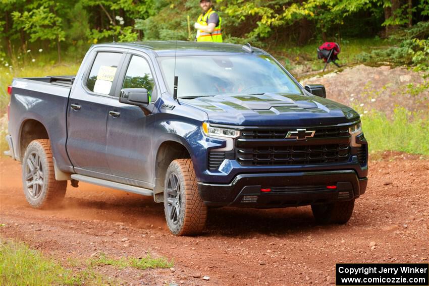 A Chevy Silverado sweeps SS6, Norway South II.