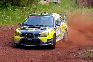 Colin Schulz / Ian Nelson Subaru WRX STi on SS7, Norway North II.