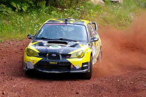 Colin Schulz / Ian Nelson Subaru WRX STi on SS7, Norway North II.