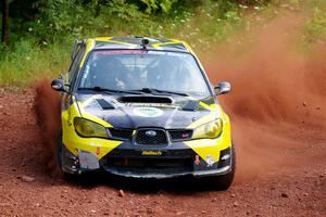 Colin Schulz / Ian Nelson Subaru WRX STi on SS7, Norway North II.