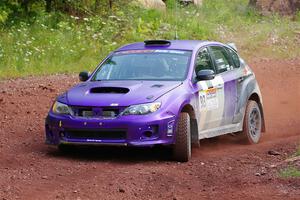 Silas Himes / Charlotte Himes Subaru WRX STi on SS7, Norway North II.