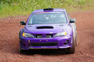 Silas Himes / Charlotte Himes Subaru WRX STi on SS7, Norway North II.