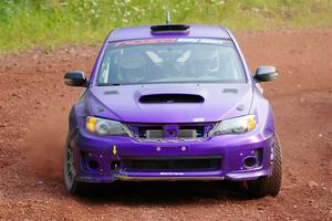 Silas Himes / Charlotte Himes Subaru WRX STi on SS7, Norway North II.