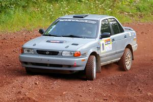 Dexter Clark / Bryce Proseus Nissan Sentra SE-R on SS7, Norway North II.