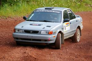 Dexter Clark / Bryce Proseus Nissan Sentra SE-R on SS7, Norway North II.