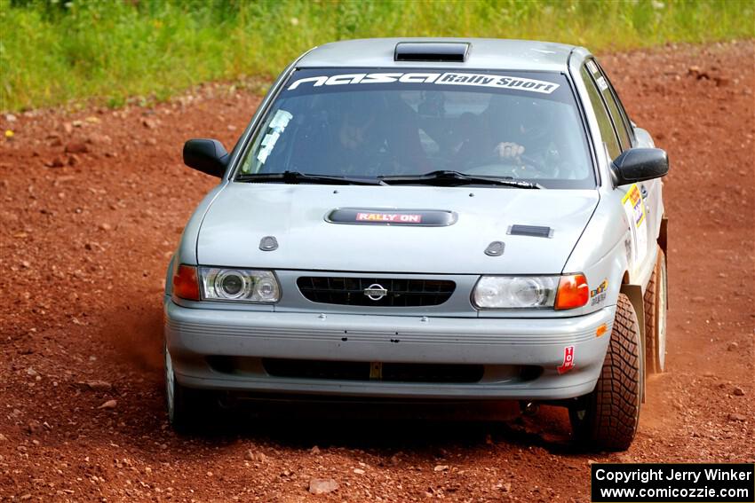 Dexter Clark / Bryce Proseus Nissan Sentra SE-R on SS7, Norway North II.