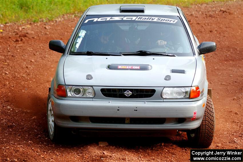 Dexter Clark / Bryce Proseus Nissan Sentra SE-R on SS7, Norway North II.