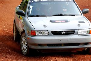 Dexter Clark / Bryce Proseus Nissan Sentra SE-R on SS7, Norway North II.