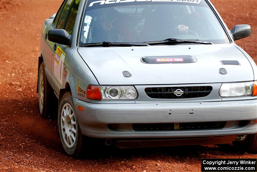 Dexter Clark / Bryce Proseus Nissan Sentra SE-R on SS7, Norway North II.