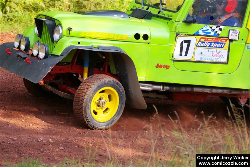 Mike Purzycki / Matt Wernette Jeep Scrambler on SS7, Norway North II.