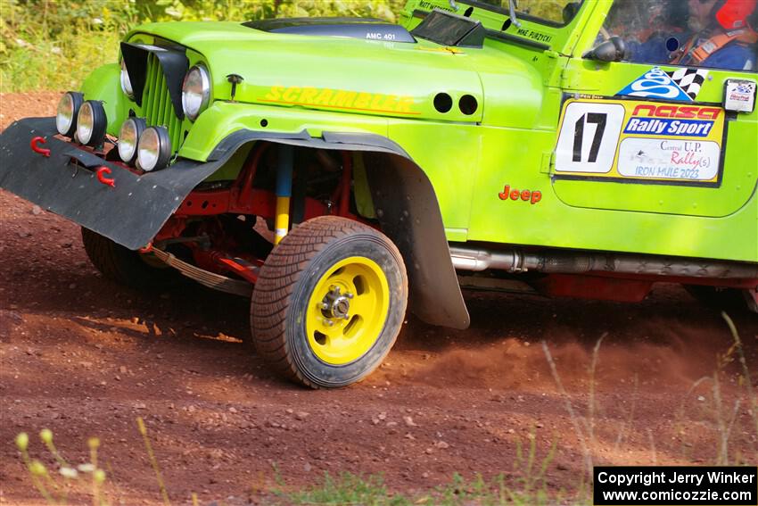 Mike Purzycki / Matt Wernette Jeep Scrambler on SS7, Norway North II.