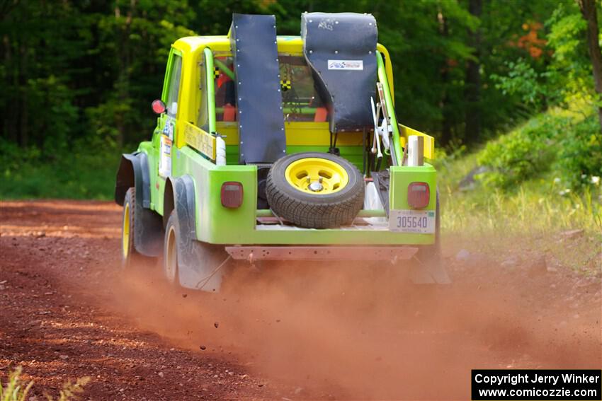 Mike Purzycki / Matt Wernette Jeep Scrambler on SS7, Norway North II.