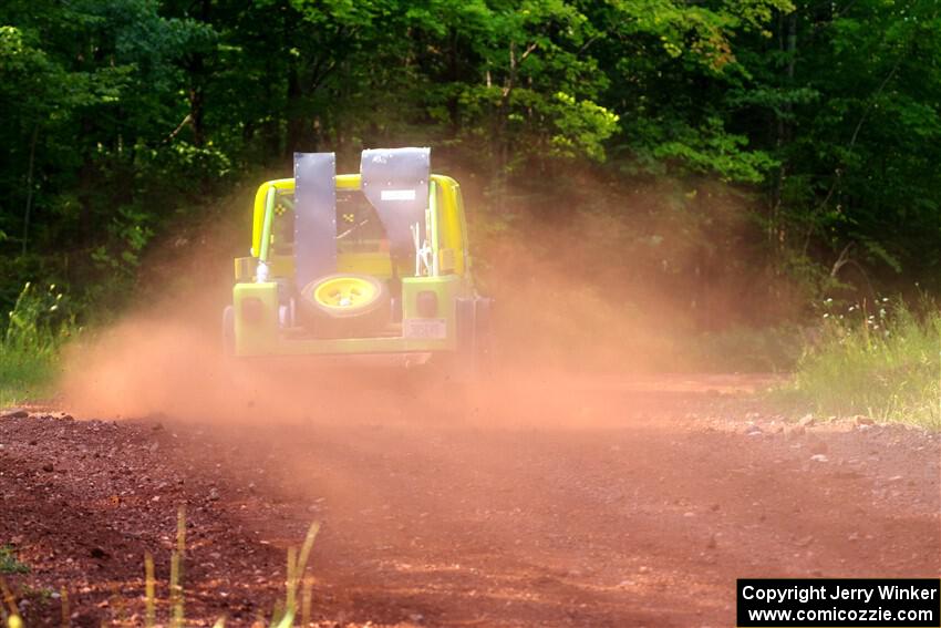 Mike Purzycki / Matt Wernette Jeep Scrambler on SS7, Norway North II.