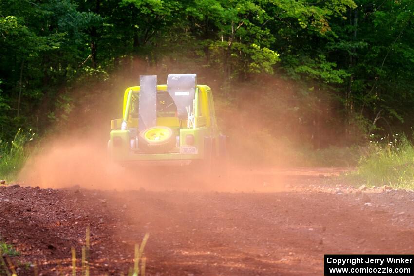 Mike Purzycki / Matt Wernette Jeep Scrambler on SS7, Norway North II.