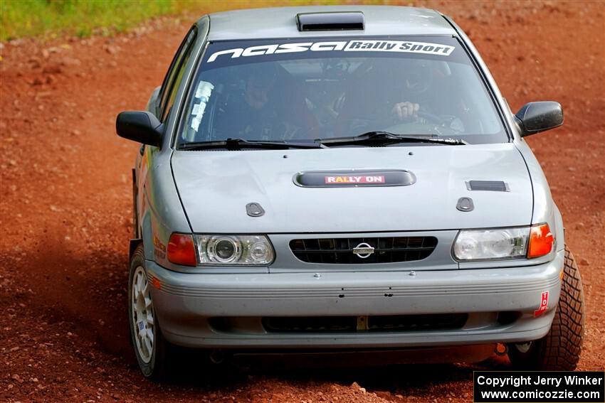 Dexter Clark / Bryce Proseus Nissan Sentra SE-R on SS7, Norway North II.