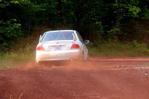 Andrew Bockheim / Salvatore LoPresti Mitsubishi Lancer on SS7, Norway North II.