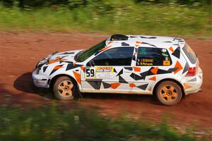 John Gusmano / Blake Richards VW GTI on SS7, Norway North II.