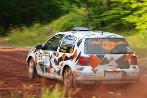 John Gusmano / Blake Richards VW GTI on SS7, Norway North II.