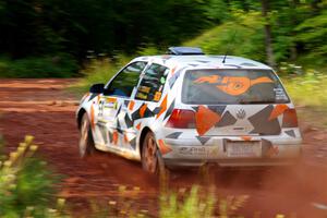 John Gusmano / Blake Richards VW GTI on SS7, Norway North II.