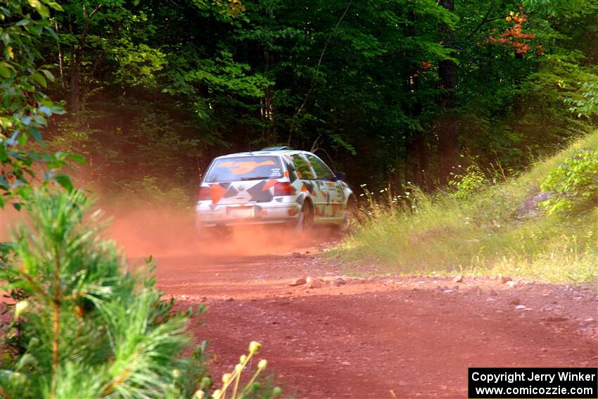 John Gusmano / Blake Richards VW GTI on SS7, Norway North II.