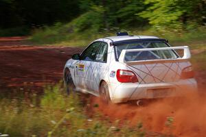 Ian McCarty / Hailey McCarty Subaru Impreza 2.5RS on SS7, Norway North II.