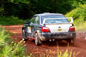 Mike Ryan / Dan Ryan Subaru Impreza 2.5RS on SS7, Norway North II.