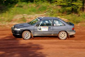 Jacob Kennedy / James Smith Ford Escort GT on SS7, Norway North II.