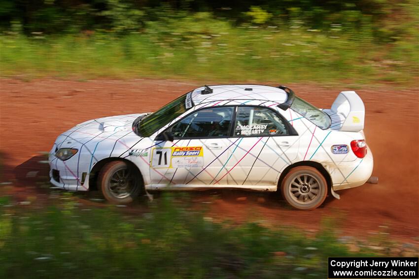 Ian McCarty / Hailey McCarty Subaru Impreza 2.5RS on SS7, Norway North II.