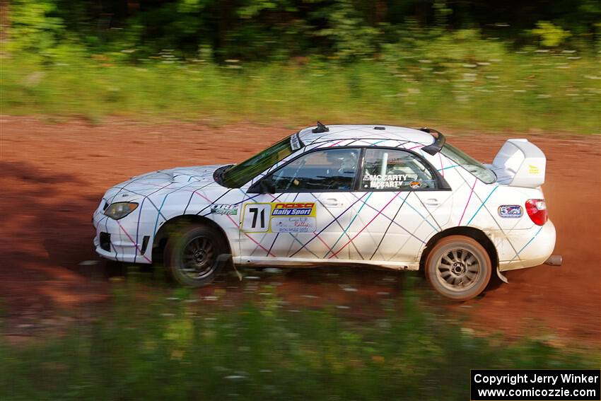 Ian McCarty / Hailey McCarty Subaru Impreza 2.5RS on SS7, Norway North II.