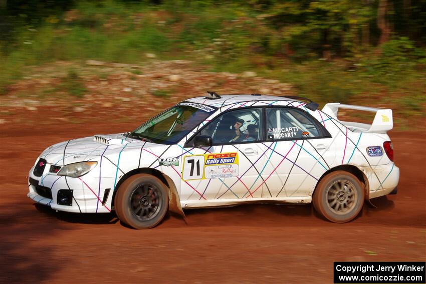 Ian McCarty / Hailey McCarty Subaru Impreza 2.5RS on SS7, Norway North II.