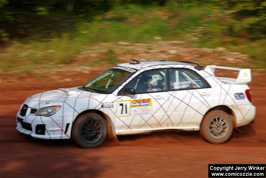 Ian McCarty / Hailey McCarty Subaru Impreza 2.5RS on SS7, Norway North II.