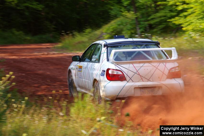 Ian McCarty / Hailey McCarty Subaru Impreza 2.5RS on SS7, Norway North II.