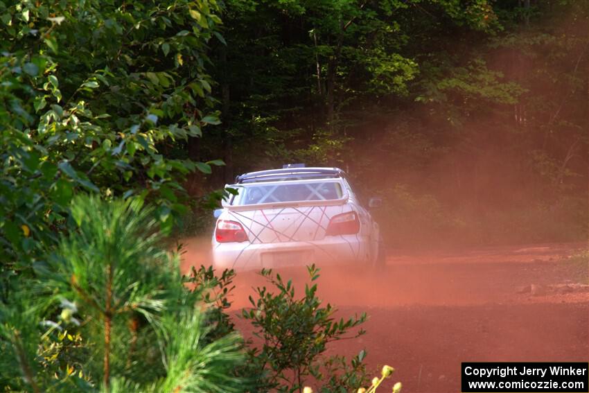 Ian McCarty / Hailey McCarty Subaru Impreza 2.5RS on SS7, Norway North II.