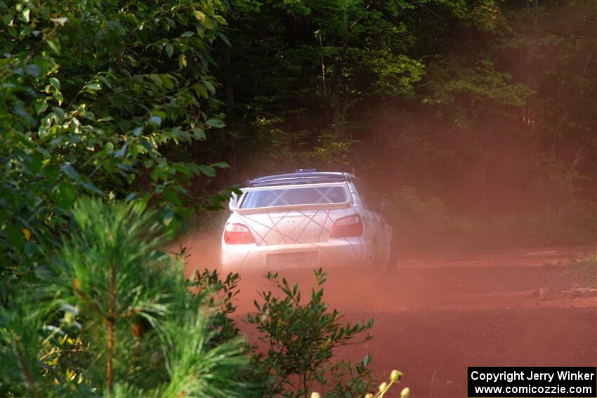 Ian McCarty / Hailey McCarty Subaru Impreza 2.5RS on SS7, Norway North II.