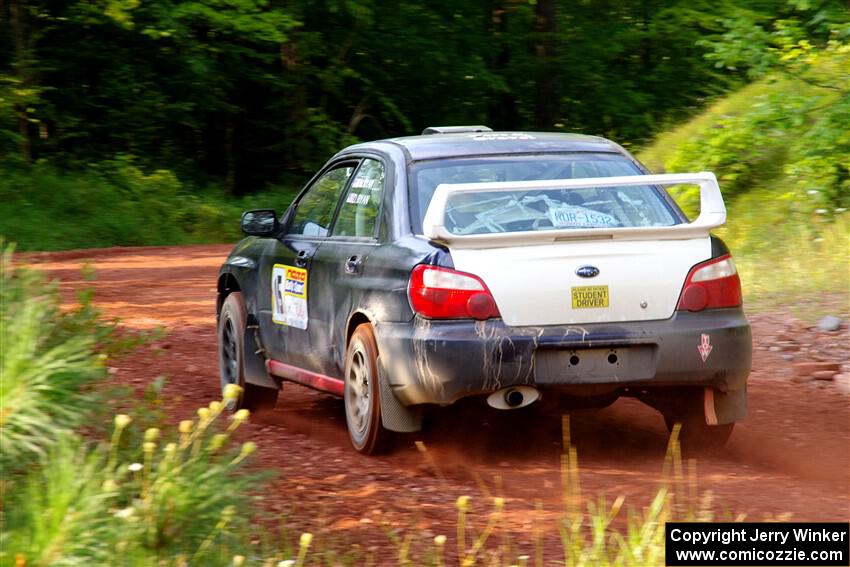 Mike Ryan / Dan Ryan Subaru Impreza 2.5RS on SS7, Norway North II.